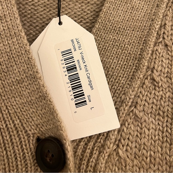English Factory Women's V Neck Sweater Cardigan — NWT - Picture 11 of 11